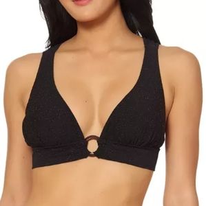 🔖Jessica Simpson-Shining Star Triangle Bikini Top